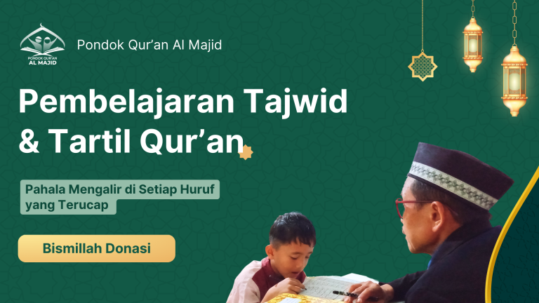 Pembelajaran Tajwid dan Tartil Qur'an